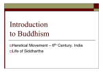 Buddhism Origins