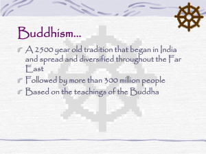 Buddhism…