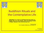 Buddhism Rituals and the Contemplative Life