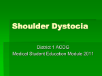 Shoulder Dystocia