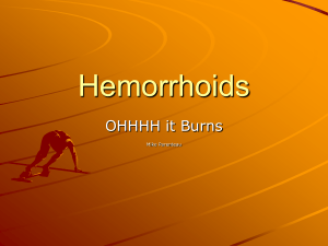 Hemorrhoids - Labmongers