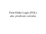 First-Order Logic