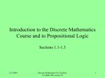 BASIC COUNTING - Mathematical sciences