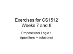 Exercises for CS3511 Week 31 (first week of practical)