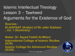 Intellectual Theology