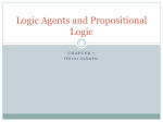 Logic Agents and Propositional Logic