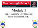 Module 3 Revision