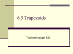 6.5 Trapezoids
