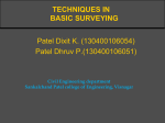 techniques in basic surveying - GTU e