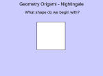 Geometry Origami - Nightingale