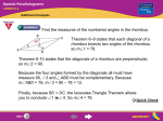 6-4 Special Parallelograms