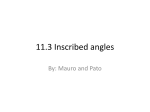 11.3 Inscribed angles - asfg-grade-9