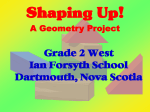 Shape Up: A Geometry Project
