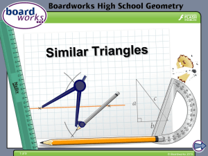 Similar Triangles