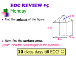 Angles Measures & Segment Lengths Ch. 11.4