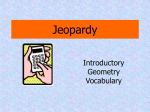 “Jeopardy - Statistics"