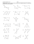 Geometry Practice 4.1-4.3  Name __________________________________