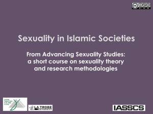Sexuality in Islamic societies
