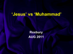 Jesus_vs._Muhammad - KingdomOutfitters.org