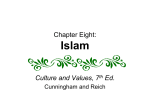 Chapter Eight: Islam