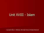 Unit XVIII - Islam - RCS Technology Integration Pages