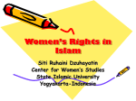 Women’s rights in Islam - Law & Finance Institutional