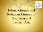 Ethnic Groups and Religions Groups