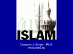 “Islam” – Power Point – April 2013 - Reasonable Faith Spring Texas