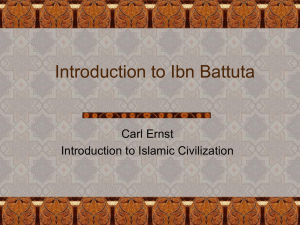 Introduction to Ibn Battuta