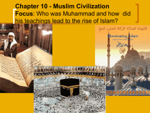 Chapter 10 Islam PowerPoint