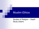Sexual Ethics - Studies of Religion