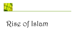Islam - CLIO History Journal
