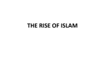 THE RISE OF ISLAM