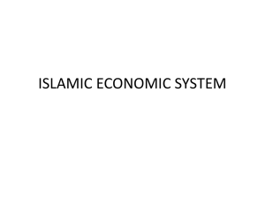 Islamic Economic System