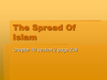 The Spread Of Islam - mrs-saucedo
