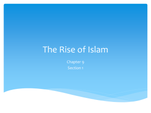 The Rise of Islam