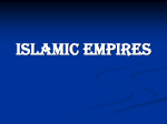 Activty 3.4.1 Islamic Empires