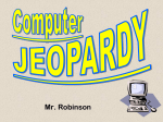 Jeopardy - Mr-Robinson.com