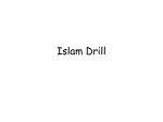 Drill WHI SOL 8 Islam Drill