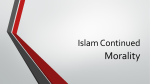 Islam Continued