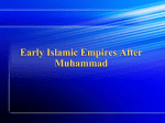 Early Islamic Empires After Muhammad