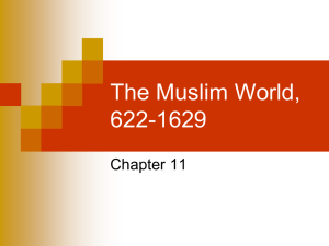 The Muslim World, 622-1629