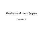 Muslims and Their Empire