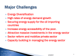 Major Challenges - Arab Climate Resilience Initiative