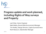 Public Right of Way Surveys (PRoWS)