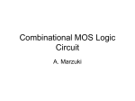 Combinational MOS Logic Circuit