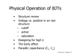 Physical Operation of Diodes