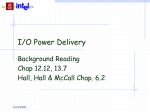 I/O Power Delivery - download.intel.nl