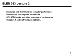 Lectures for 2nd Edition