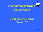 COMPUTER STUDIES Standard Grade